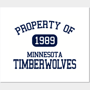 Property of Minnesota Timberwolves Posters and Art